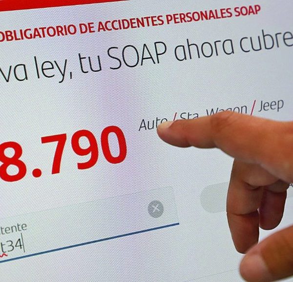 Precios del SOAP suben más de 40% y promedio supera los $ 9 mil tras ajustes por Ley Jacinta