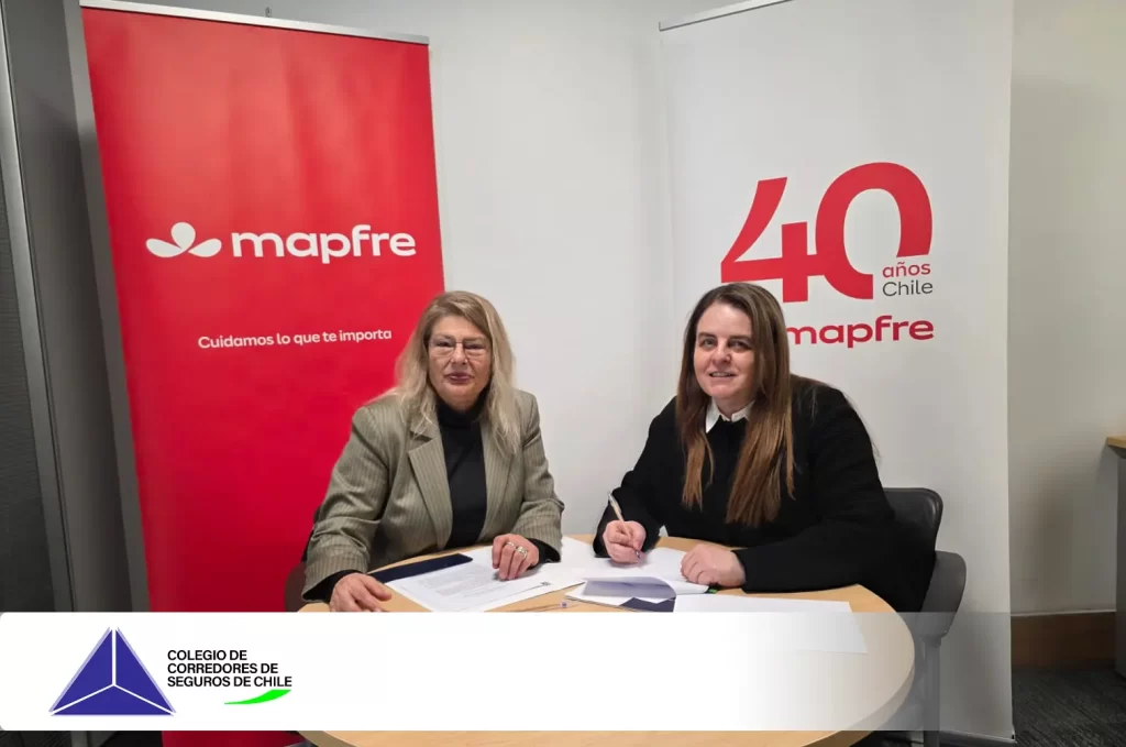 Colegio de Corredores de Seguros y MAPFRE Chile suscriben alianza de colaboración