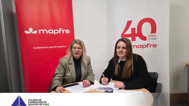 Colegio de Corredores de Seguros y MAPFRE Chile suscriben alianza de colaboración